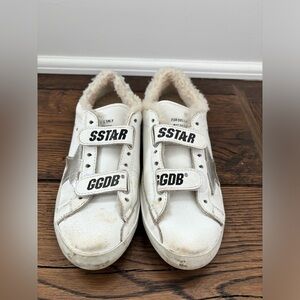 AUTHENTIC GOLDEN GOOSE REAL SHEARLING KIDS SNEAKERS